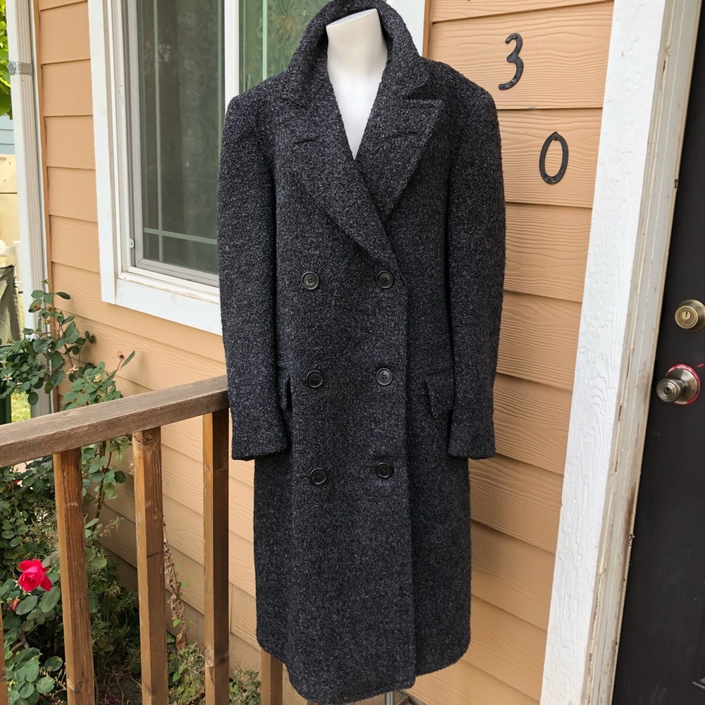 Vintage Persian Lambswool unisex double-breasted